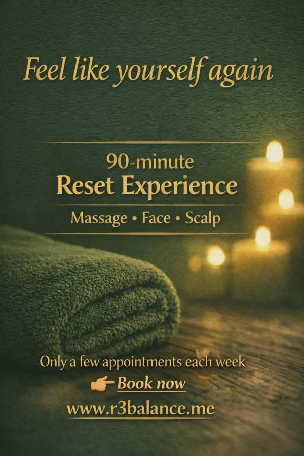 “A full nervous system reset, not just a treatment.”